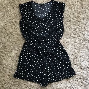 Polka Dot Romper XL